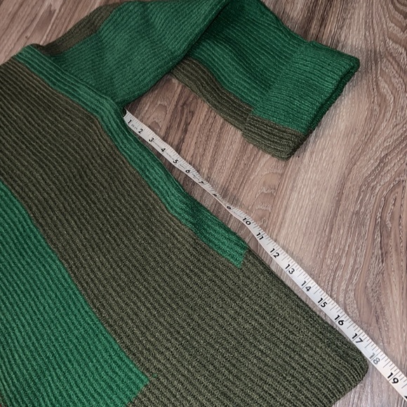 Color Block Turtleneck Urban Long Sleeve Sweater - Picture 13 of 13